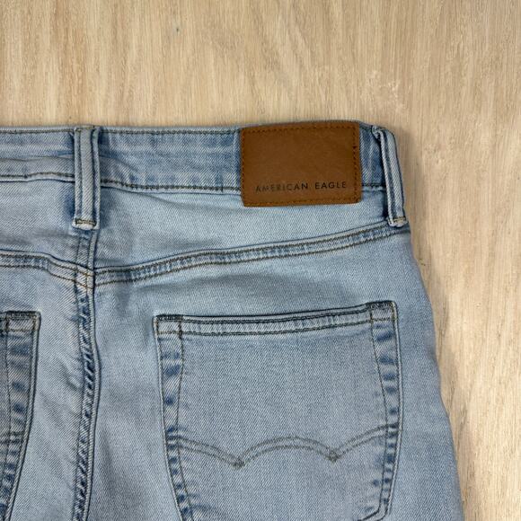 American Eagle Airflex+ Athletic Straight Casual Everyday Denim Jeans 28x30 - Picture 15 of 15